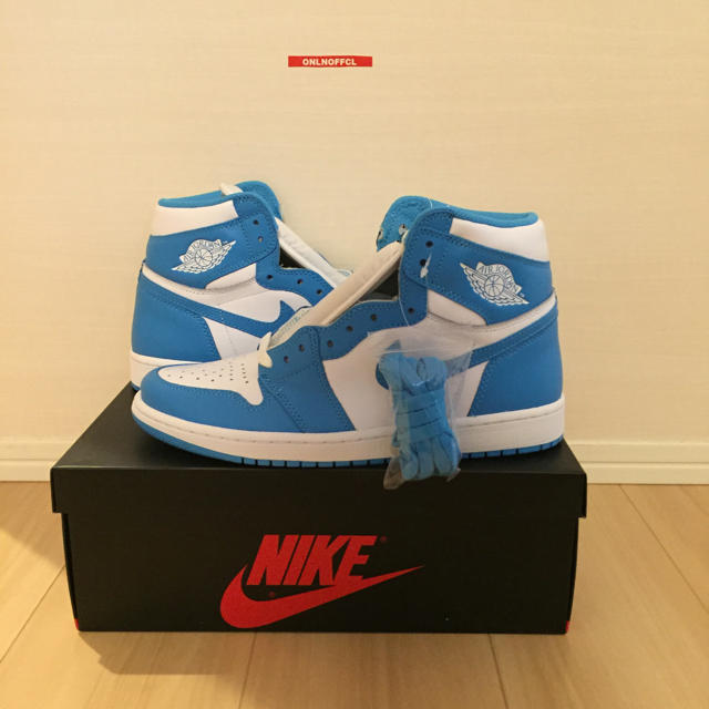 【再入荷】NIKE AIR JORDAN 1 UNC 27cmメンズ