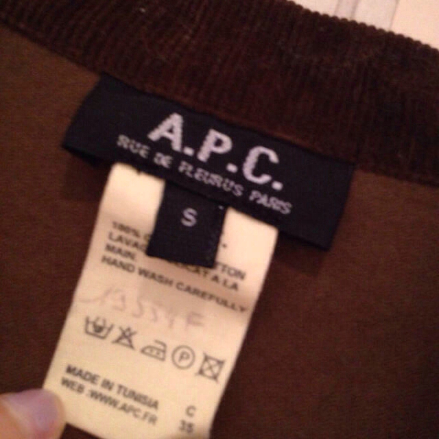 A.P.C(アーペーセー)のアーペーセーAPCコーデュロイワンピース レディースのワンピース(ひざ丈ワンピース)の商品写真