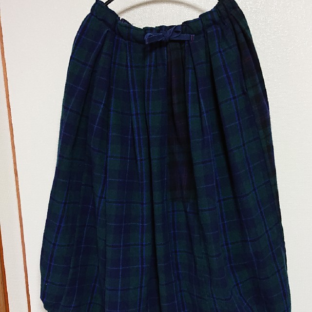 TIGRE BROCANTE(ティグルブロカンテ)のTIGRE BROCANTE/ウールバーレルロングスカート新品未使用 レディースのスカート(ロングスカート)の商品写真