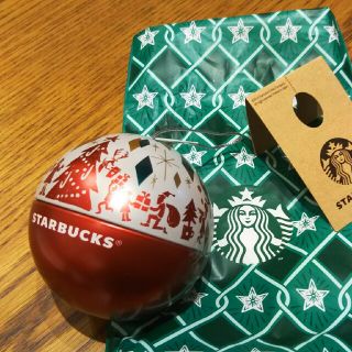 スターバックスコーヒー(Starbucks Coffee)のスタバホリデー ラッピング付 スタバ オーナメント(置物)