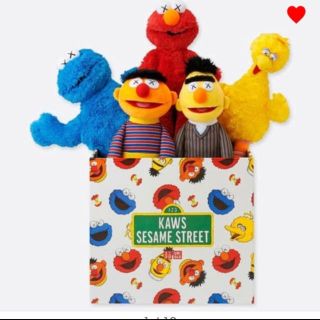 セサミストリート(SESAME STREET)のカウズ×セサミストリート(ぬいぐるみ)