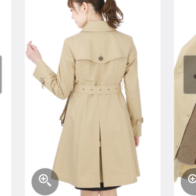 青山(アオヤマ)の洋服の青山  コート n  line  9号 レディースのジャケット/アウター(トレンチコート)の商品写真