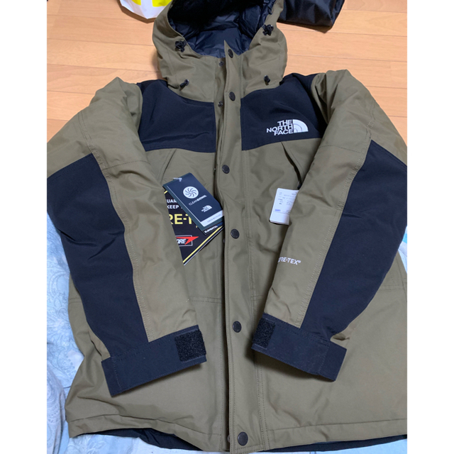 M mountain down jacket ビーチグリーン