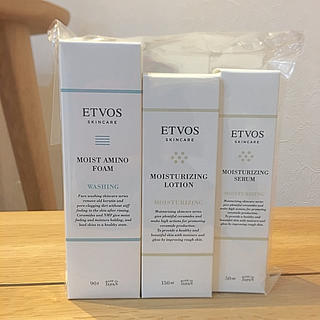 エトヴォス(ETVOS)のエトヴォス スキンケア 3点セット(洗顔・化粧水・美容液)(化粧水/ローション)