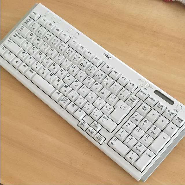 □Ab/053☆NEC☆ワイヤレスキーボード☆KG-0656☆動作不明☆ジャンク □Ab/053☆NEC☆ワイヤレスキーボード☆KG-0656☆動作不明☆ジャンク