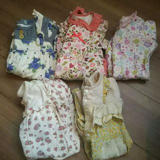 ベルメゾン(ベルメゾン)の女の子用ロンパースまとめ売り☆～70size(ロンパース)