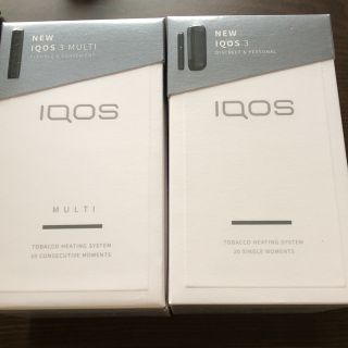 アイコス(IQOS)のIQOS 3 MULTIセット ベルベットグレー(タバコグッズ)