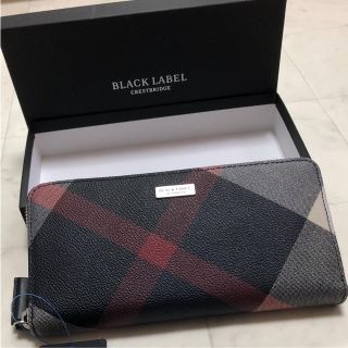 ブラックレーベルクレストブリッジ(BLACK LABEL CRESTBRIDGE)の【新品】BLACKLABEL ブラックレーベル 長財布 日本製(長財布)