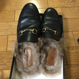 グッチ(Gucci)のGUCCI  プリンスタウン 靴 スリッパ  本日中(ローファー/革靴)