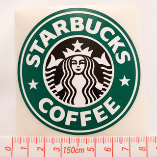スターバックスコーヒー(Starbucks Coffee)の【正規品】スターバックス 旧ロゴ シール ステッカー(シール)