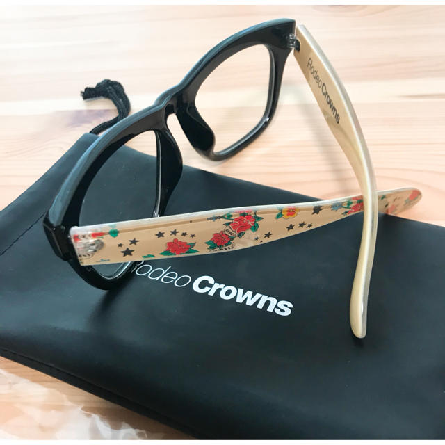 RODEO CROWNS(ロデオクラウンズ)のRODEO CROWNS だてメガネ レディースのファッション小物(サングラス/メガネ)の商品写真