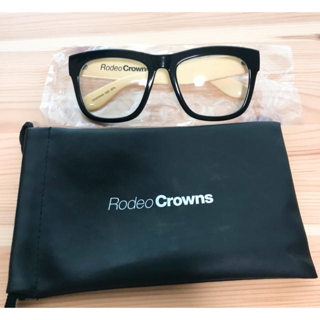 RODEO CROWNS(ロデオクラウンズ)のRODEO CROWNS だてメガネ レディースのファッション小物(サングラス/メガネ)の商品写真