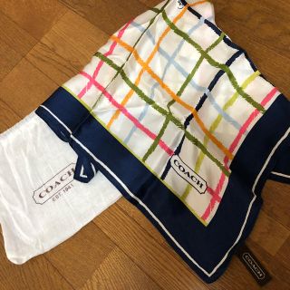 コーチ(COACH)の☆coach スカーフ☆(バンダナ/スカーフ)