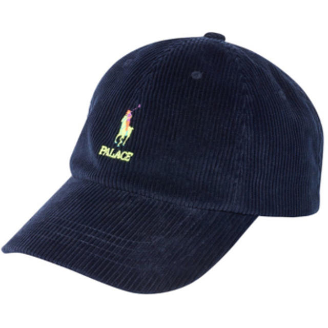 Ralph Lauren(ラルフローレン)のcorduroy classic polo cap palace 紺 メンズの帽子(キャップ)の商品写真