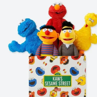 セサミストリート(SESAME STREET)のユニクロ×カウズ セサミストリート(ぬいぐるみ)