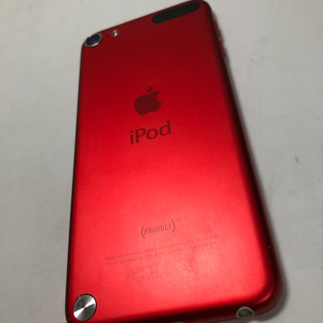 iPod touch(アイポッドタッチ)の【Apple】ipod touch 64GB Red 赤 スマホ/家電/カメラのオーディオ機器(ポータブルプレーヤー)の商品写真