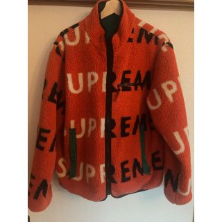 シュプリーム(Supreme)のsupreme 18aw reversible fleece jacket L(ブルゾン)