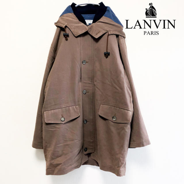 新作勢ぞ揃い ▽ LANVIN 2way long coat ▽ モッズコート