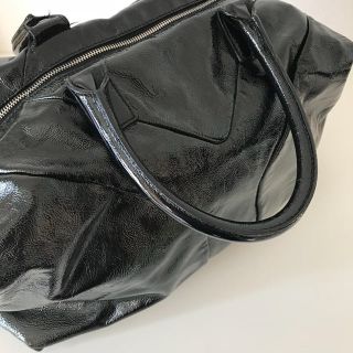 レア美品18万◆YSL サンローラン EASY 男女可 レザーボストン型 バッグ