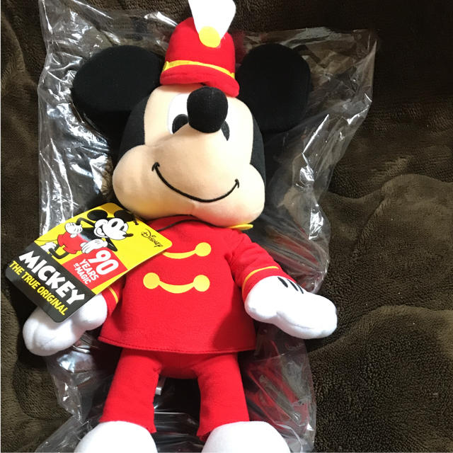 ミッキーマウス(ミッキーマウス)のミッキー ぬいぐるみ エンタメ/ホビーのおもちゃ/ぬいぐるみ(キャラクターグッズ)の商品写真