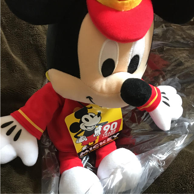 ミッキーマウス(ミッキーマウス)のミッキー ぬいぐるみ エンタメ/ホビーのおもちゃ/ぬいぐるみ(キャラクターグッズ)の商品写真