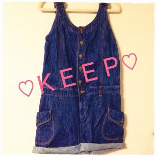 フェリシモ(FELISSIMO)のあやぽん様♡KEEP♡(サロペット/オーバーオール)