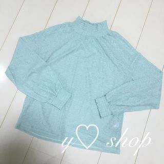 ジーユー(GU)の美品 GU シースルートップス♡(シャツ/ブラウス(長袖/七分))