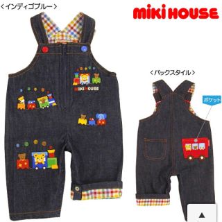 ミキハウス(mikihouse)の80センチ ミキハウス オーバーオール(カバーオール)