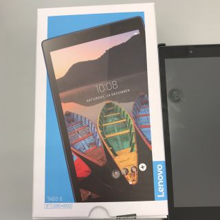 レノボ(Lenovo)のLenovo tab3 ストレートブラック タブレット ソフトバンク(タブレット)