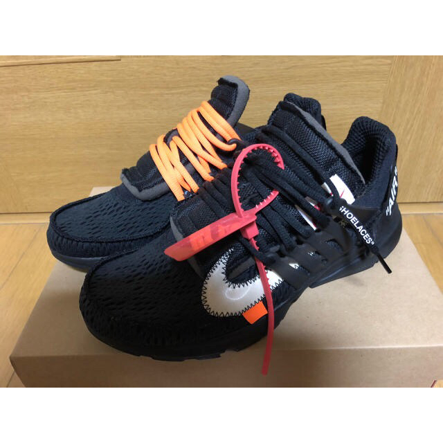 27cm NIKE OFF-WHITE AIR PRESTO 黒