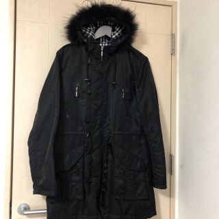 バーバリーブラックレーベル(BURBERRY BLACK LABEL)の★美品★バーバリーブラックレーベル★N-3B★ダウンコート★モッズコート★(ダウンジャケット)