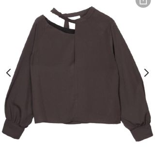 アメリヴィンテージ(Ameri VINTAGE)の2018完売品 アメリヴィンテージ  ELT NECK BLOUSE(シャツ/ブラウス(長袖/七分))