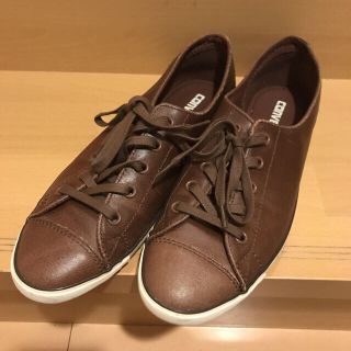 コンバース(CONVERSE)のコンバース 25.5cm レザー　ローカット(スニーカー)