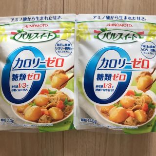 アジノモト(味の素)のパルスイート カロリーゼロ 糖質ゼロ 140g×2(ダイエット食品)