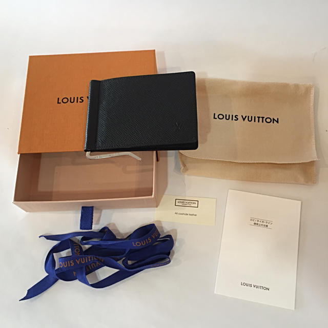 LOUIS VUITTON(ルイヴィトン)のルイヴィトン タイガ マネークリップ ポルトフォイユパンス M62978未使用品 メンズのファッション小物(マネークリップ)の商品写真