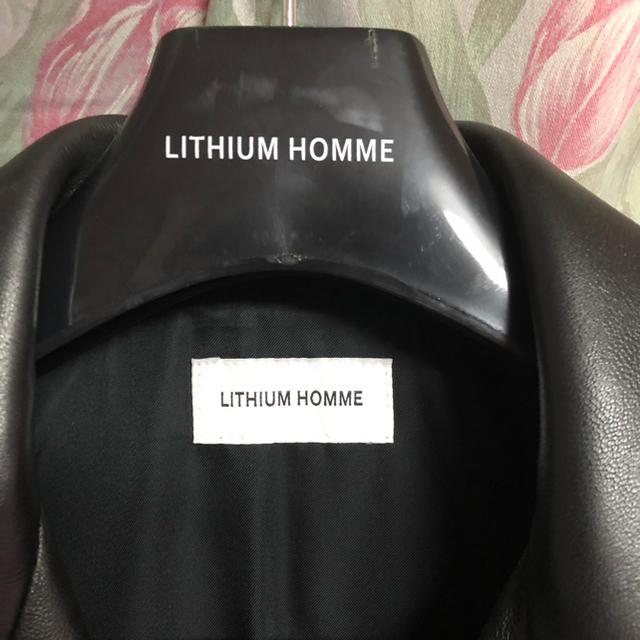 LITHIUM HOMME(リチウムオム)のW-RIDERS JACKET メンズのジャケット/アウター(ライダースジャケット)の商品写真