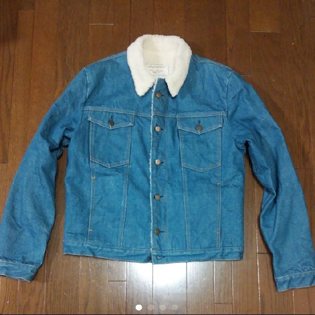 MAISON KITSUNE デニムボアジャケット Gジャン イタリア製 | フリマアプリ ラクマ