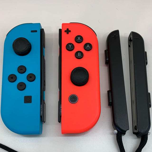 値下げ可❗️Nintendo Switch グレー➕赤と青のコントローラー付き