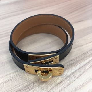 エルメス(Hermes)の【最終値下げ】エルメスのレザーブレスレット(ブレスレット/バングル)