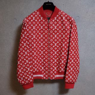 ルイヴィトン(LOUIS VUITTON)のLouis Vuitton Supreme Leather Jacket 50(レザージャケット)