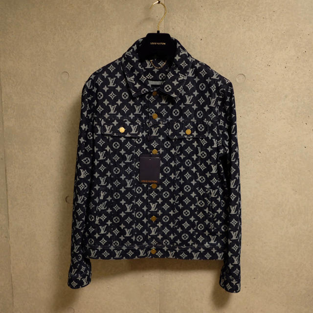 LOUIS VUITTON - Louis Vuitton Monogram Denim Jacket 48
