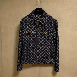 ルイヴィトン(LOUIS VUITTON)のLouis Vuitton Monogram Denim Jacket 48(Gジャン/デニムジャケット)