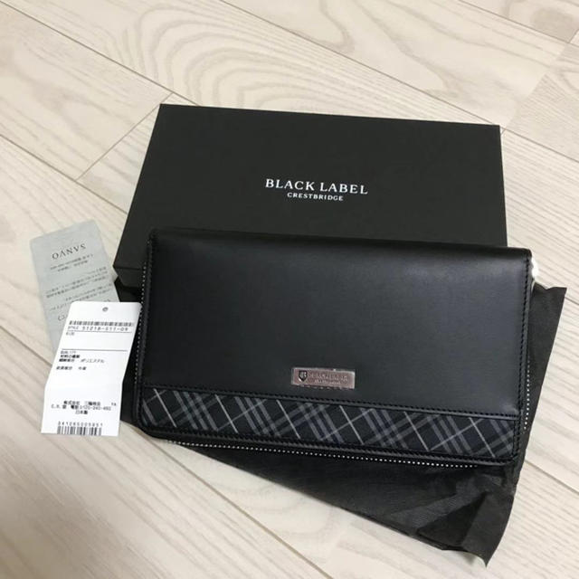 BLACK LABEL CRESTBRIDGE(ブラックレーベルクレストブリッジ)の新品 black label crestbridge 長財布 メンズのファッション小物(長財布)の商品写真