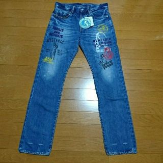 ヒステリックグラマー(HYSTERIC GLAMOUR)のHYSTERIC GLAMOUR ガールズプリント Ｗ31 ◎中古超美品◎(デニム/ジーンズ)