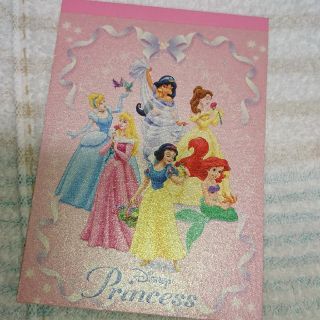 ディズニー(Disney)のディズニー プリンセス メモ(キャラクターグッズ)