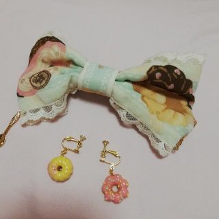 アンジェリックプリティー(Angelic Pretty)のMeltycreamDonut メルティクリームドーナッツ バレッタ(バレッタ/ヘアクリップ)