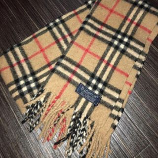 バーバリー(BURBERRY)のburberry カシミヤマフラー(マフラー/ショール)