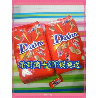 イケア(IKEA)のIKEA Daim ダイム ミルクチョコレート 2袋(菓子/デザート)