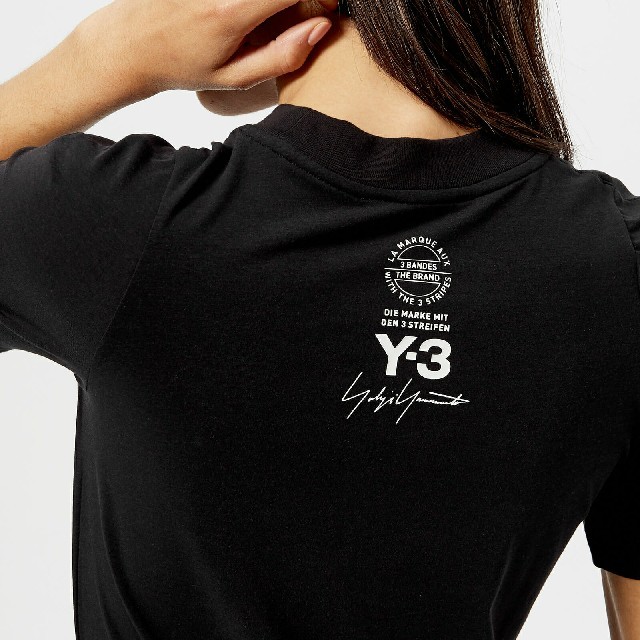 新品 18春夏 Y-3 15周年ロゴ ストリートTシャツ