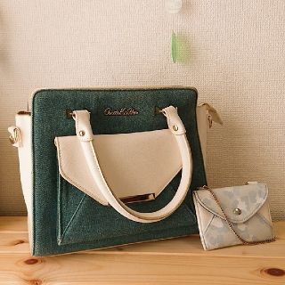 セシルマクビー(CECIL McBEE)の2way CECIL McBEE デニムバッグ パスケース付(ハンドバッグ)